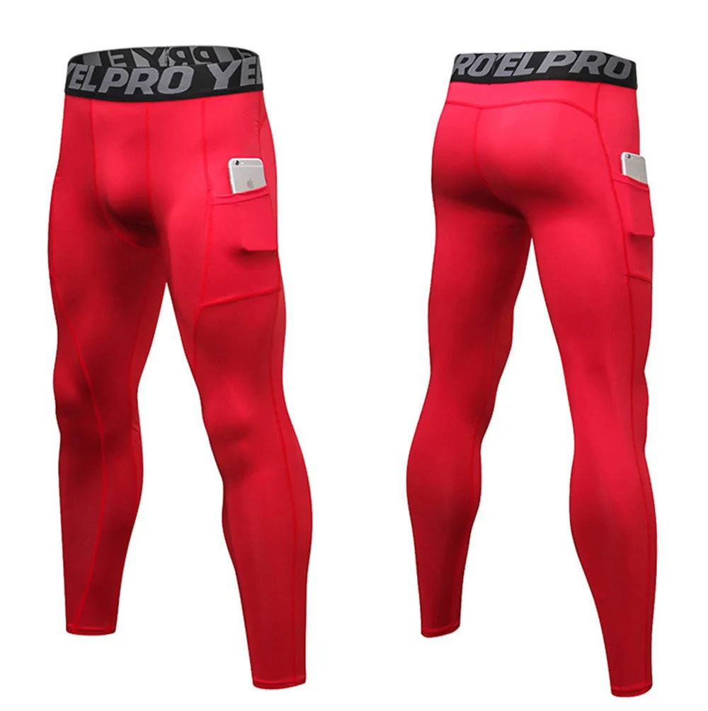 Pro Fitness Compression Running Tights
